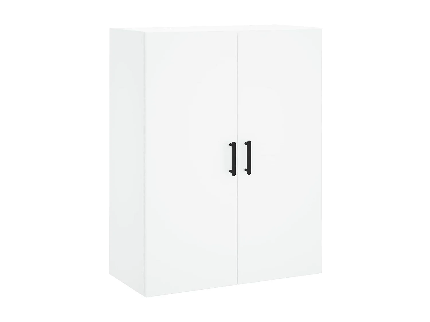 Highboard,Kommode Weiß 69,5x34x180 cm Holzwerkstoff -gkd166547