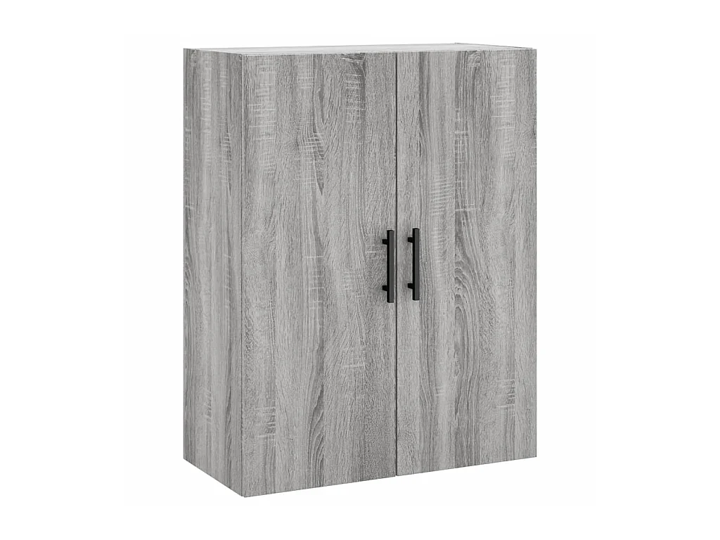 Highboard,Kommode Grau Sonoma 69,5x34x180 cm Holzwerkstoff -gkd247379