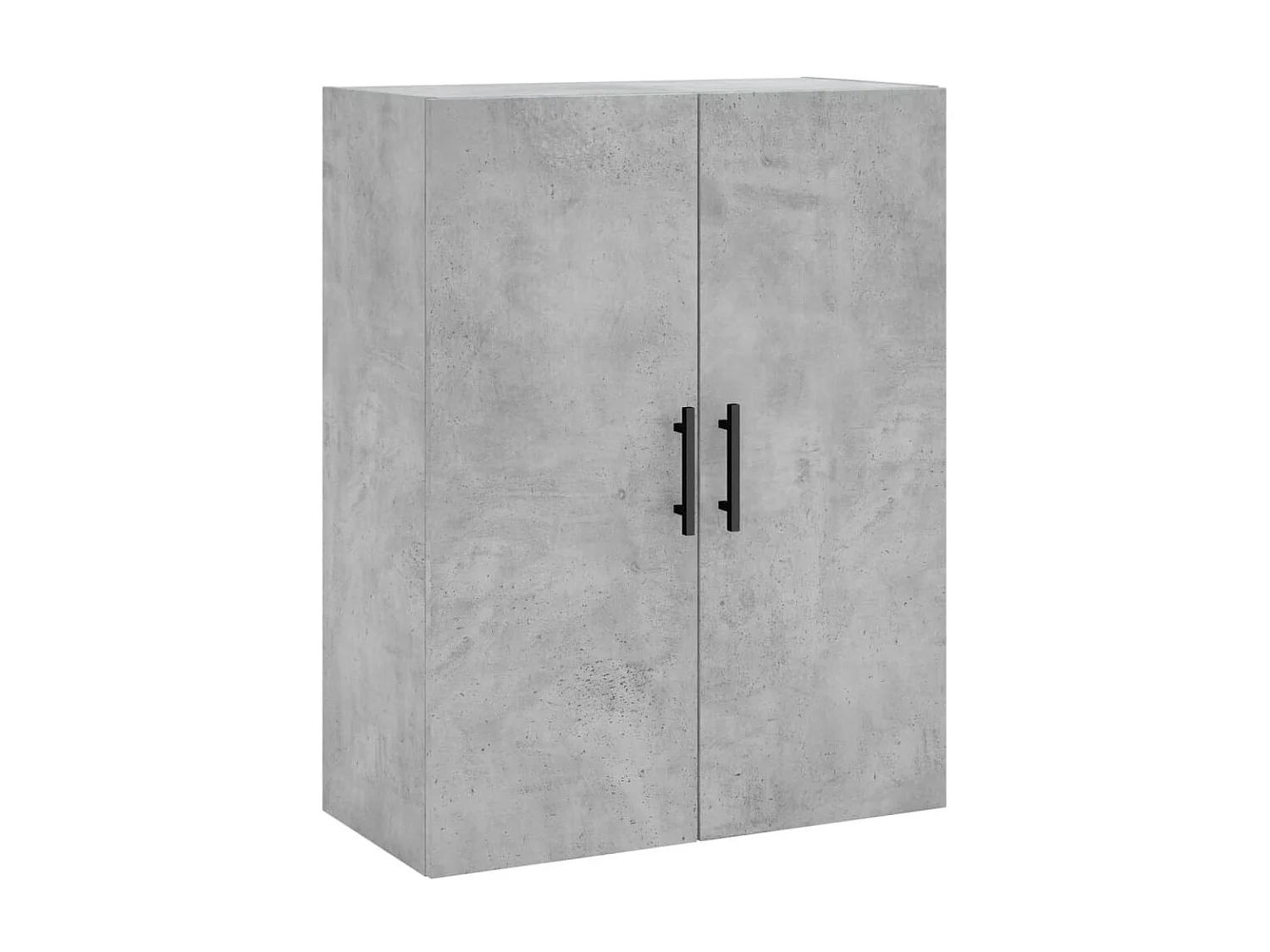 Aparador alto 69,5x34x180 cm derivados de madeira cinza cimento PT419146