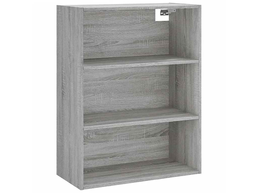 Highboard,Kommode Grau Sonoma 69,5x34x180 cm Holzwerkstoff -gkd518294