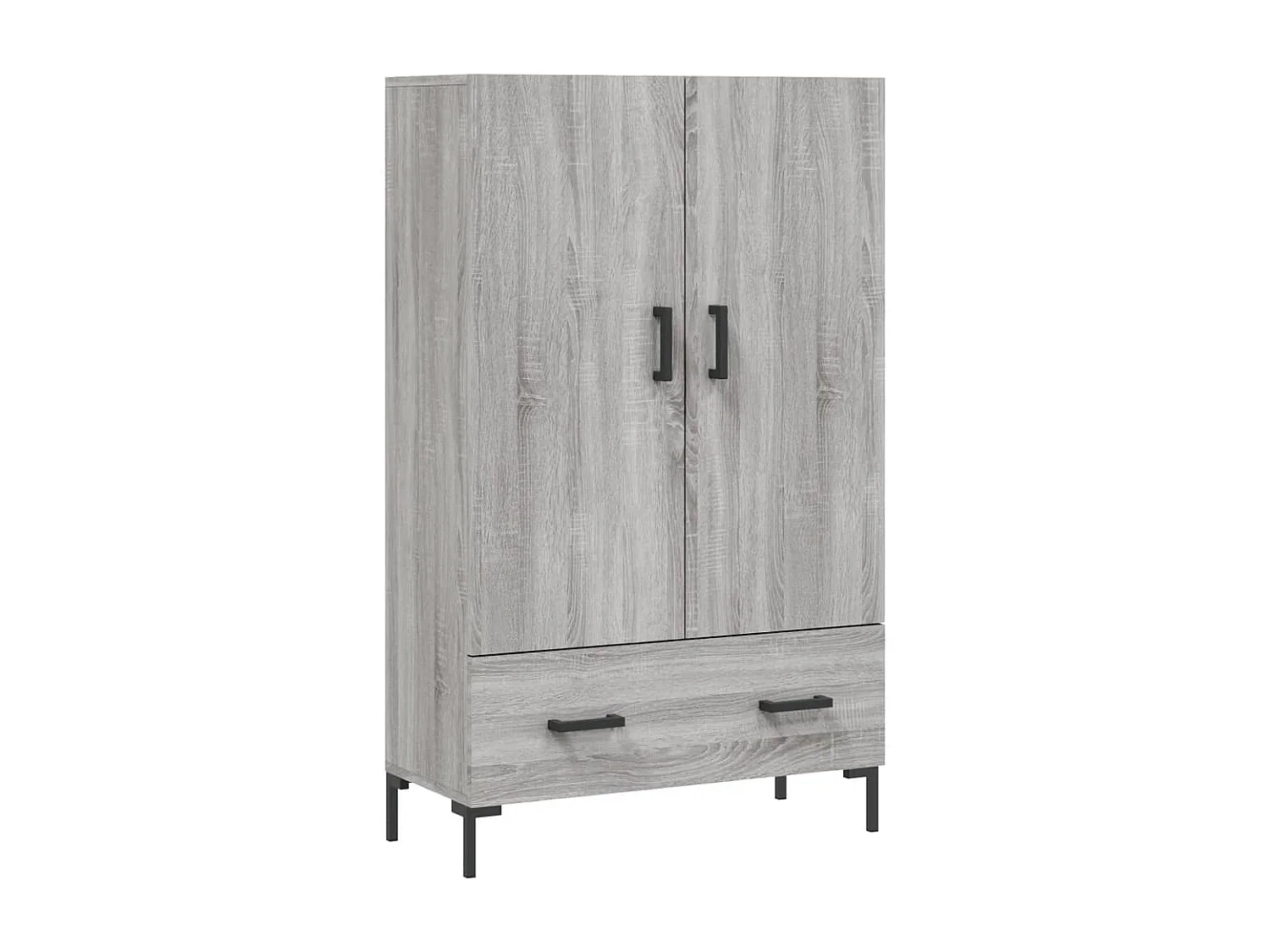Highboard,Kommode Grau Sonoma 69,5x31x115 cm Holzwerkstoff -gkd652564
