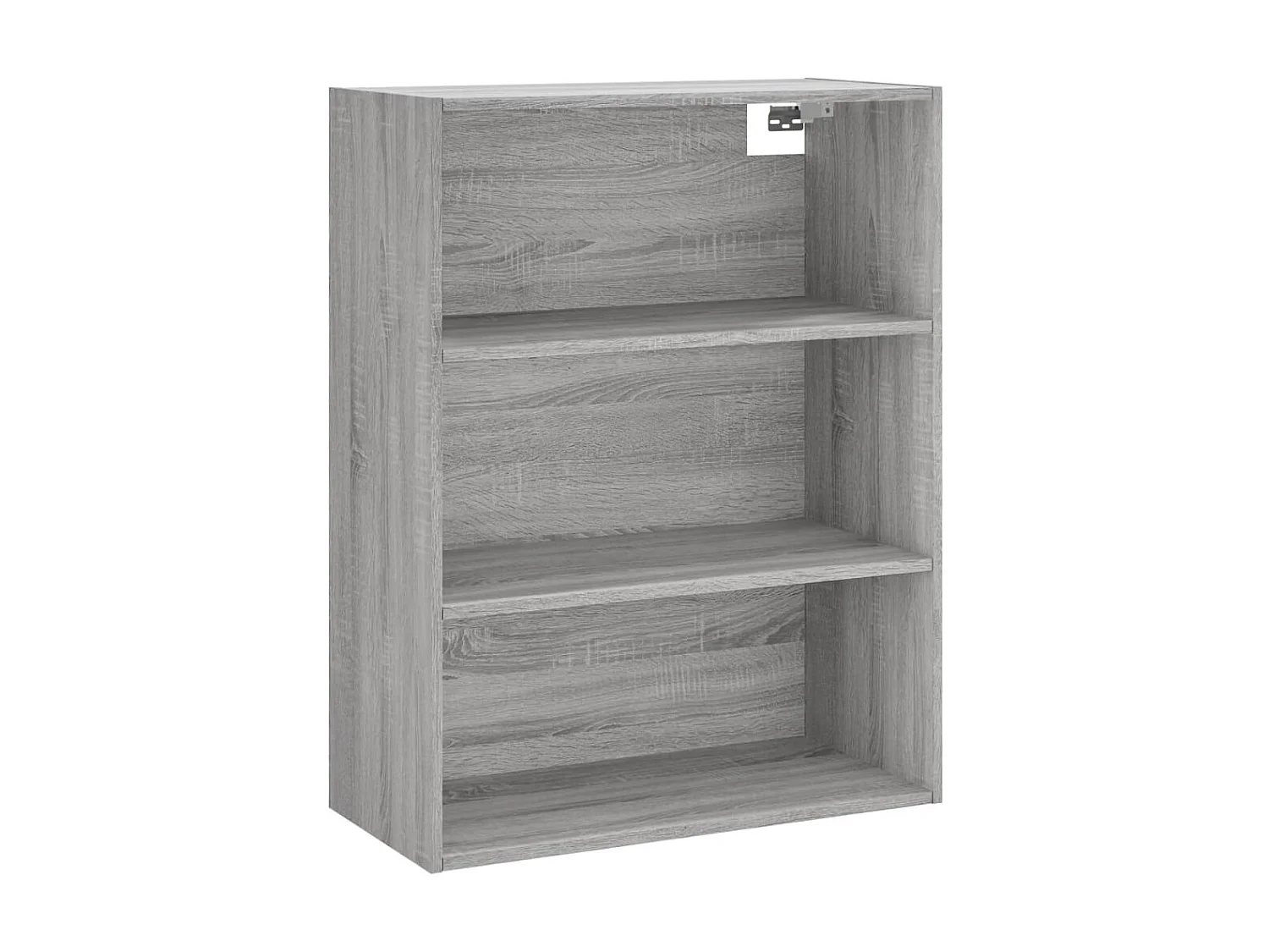 Buffet haut Sonoma gris 69,5x34x180 cm Bois d'ingénierie QWE36972