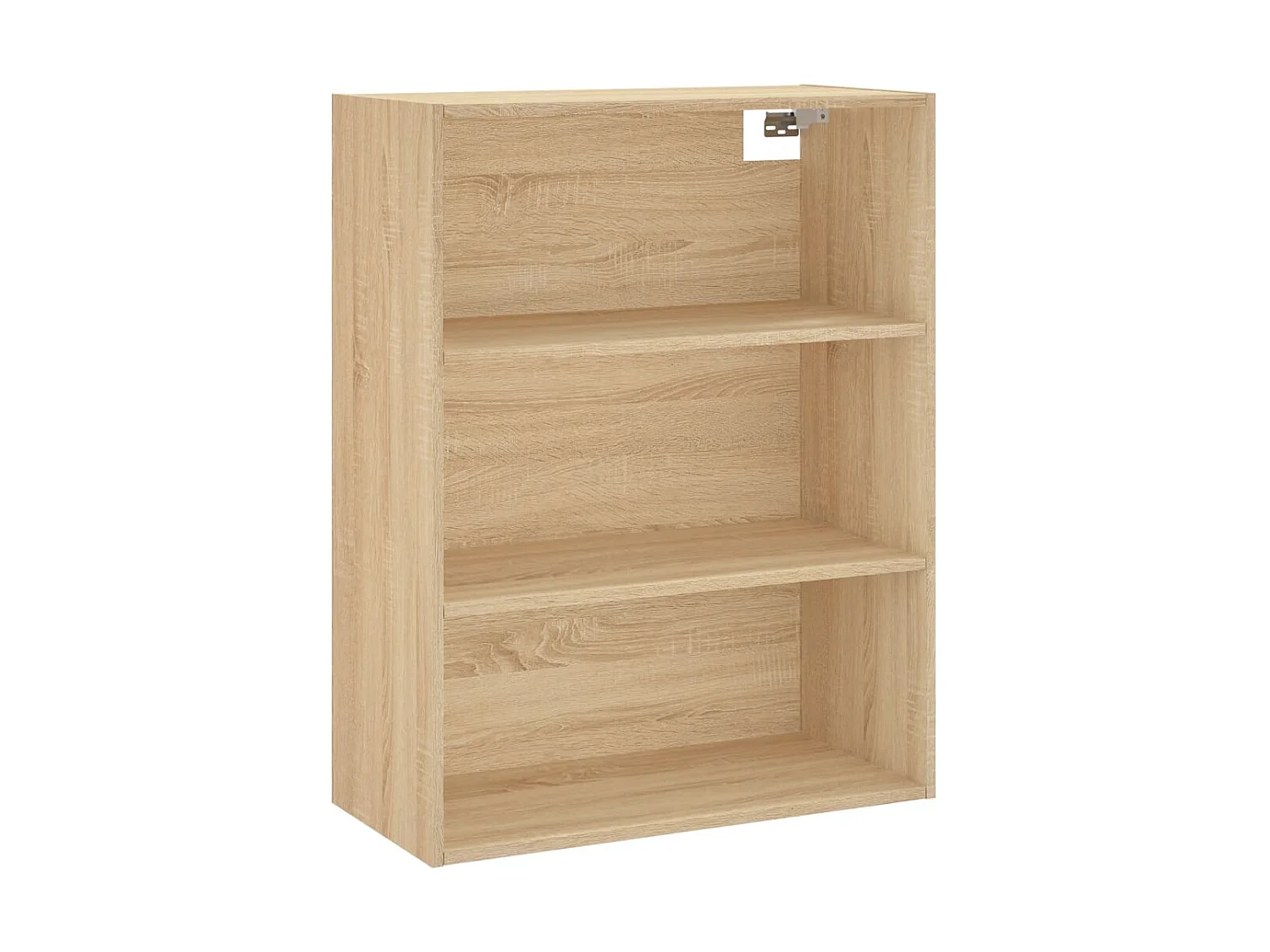Buffet haut Chêne sonoma 69,5x34x180 cm Bois d'ingénierie QWE35382