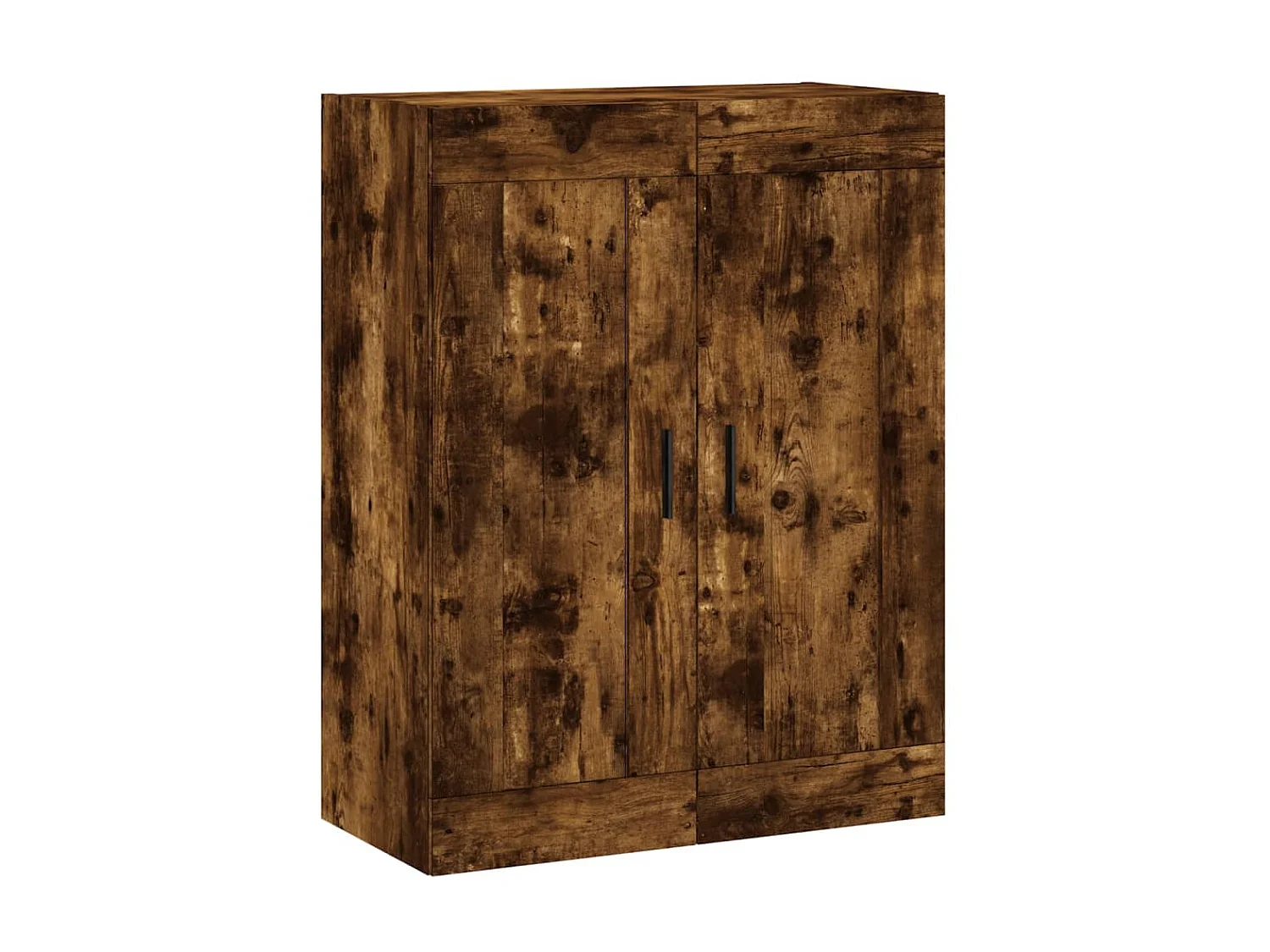 Highboard,Kommode Räuchereiche 69,5x34x180 cm Holzwerkstoff -gkd545521