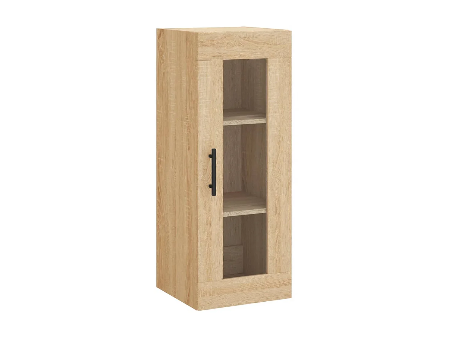 Buffet haut Chêne sonoma 34,5x34x180 cm Bois d'ingénierie QWE80621