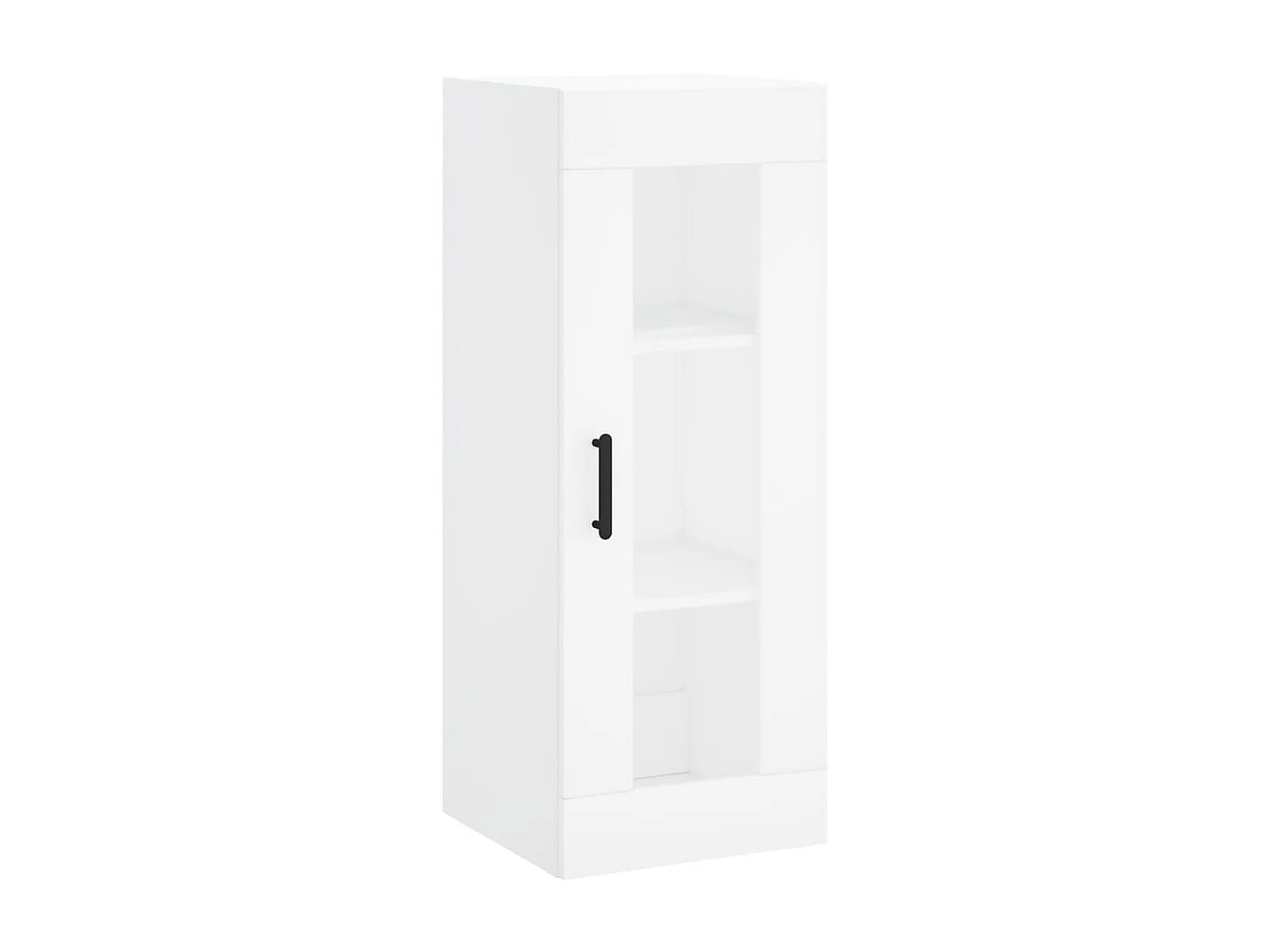 Highboard,Kommode Weiß 34,5x34x180 cm Holzwerkstoff -gkd549026