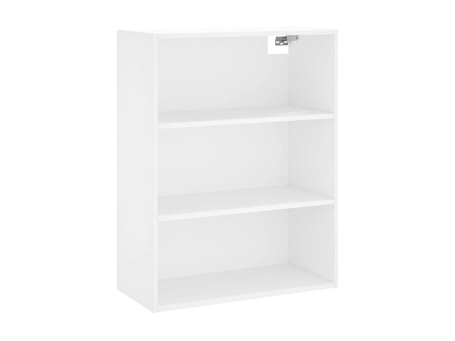 Buffet haut Blanc 69,5x34x180 cm Bois d'ingénierie QWE33676