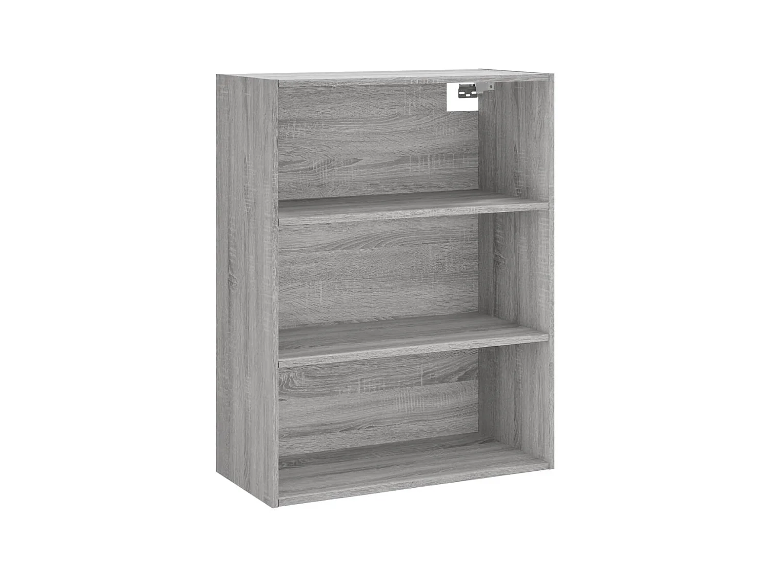 Buffet haut Sonoma gris 69,5x34x180 cm Bois d'ingénierie QWE69694
