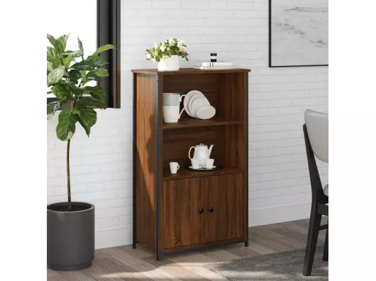 Kauf Unique Highboard,Kommode Braun Eichen-Optik 62x32x103,5 cm Holzwerkstoff -gkd482751