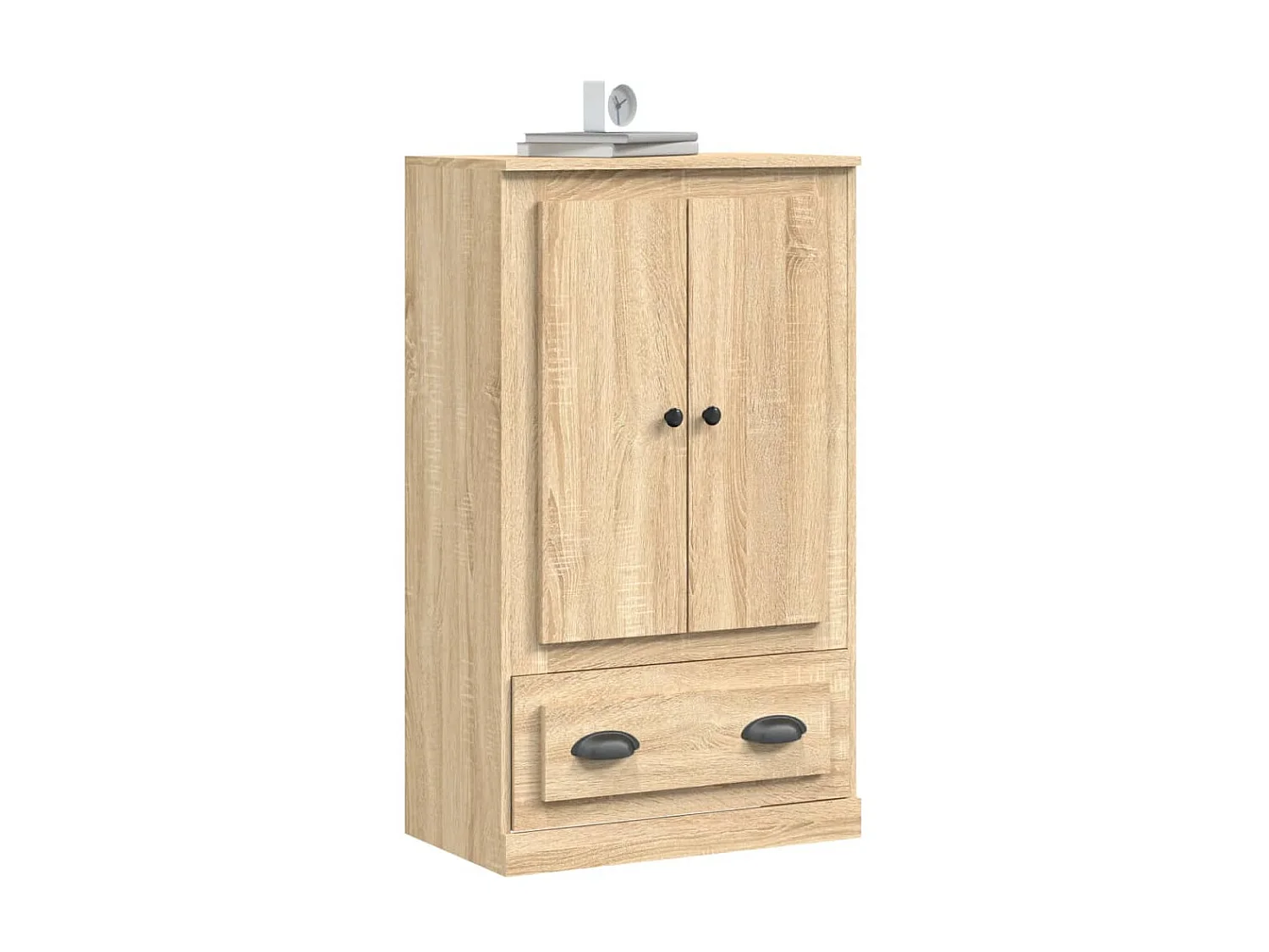 Highboard,Kommode Sonoma-Eiche 60x35,5x103,5 cm Holzwerkstoff -gkd373766