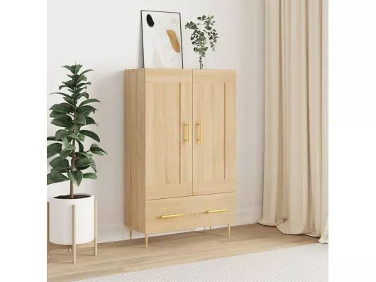 Kauf Unique Highboard,Kommode Sonoma-Eiche 69,5x31x115 cm Holzwerkstoff -gkd783407