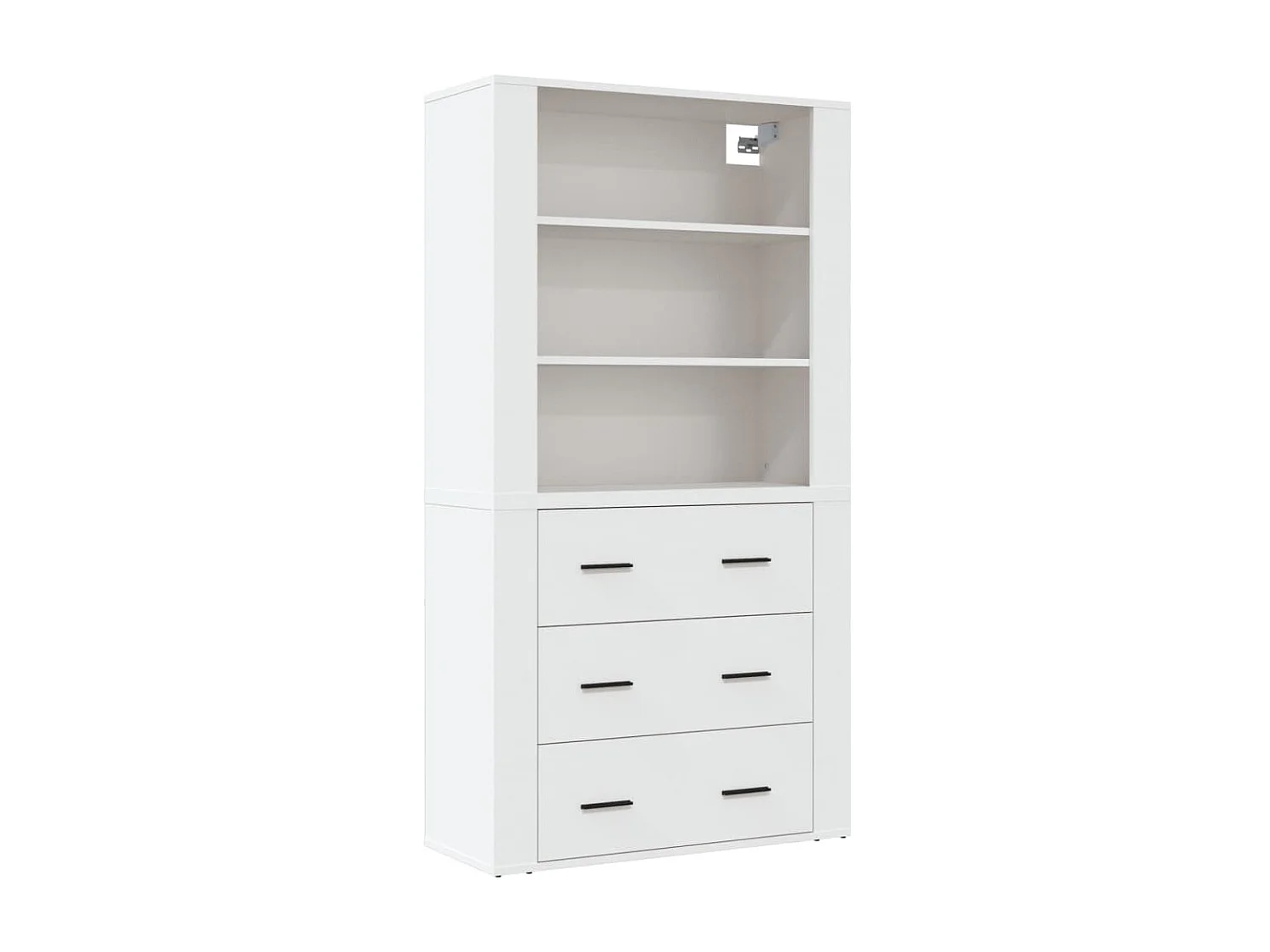 Buffet haut Blanc Bois d'ingénierie EGER62162