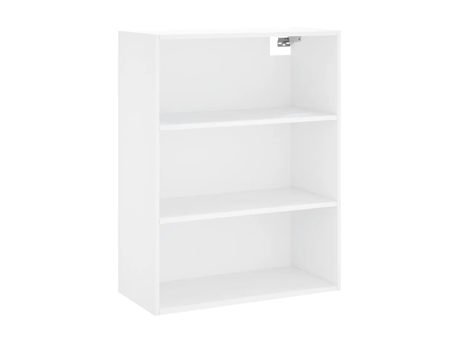 Aparador alto 69,5x34x180 cm derivados de madeira branco PT776423