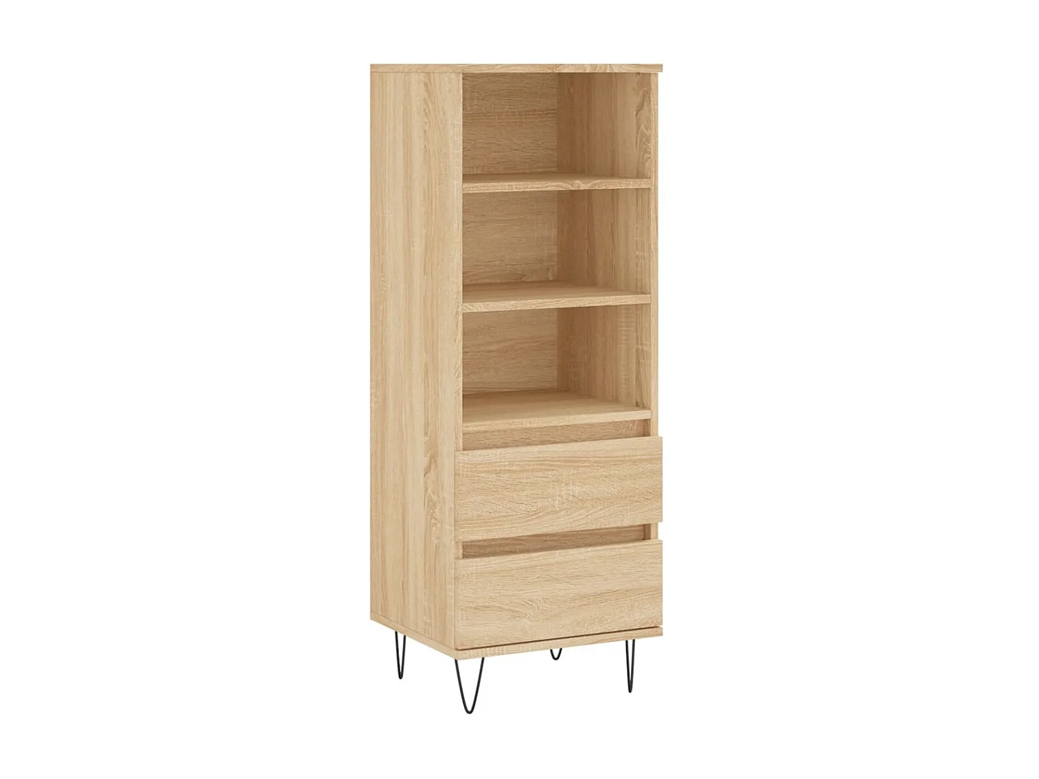 Buffet haut Chêne sonoma 40x36x110 cm Bois d'ingénierie LSF4952