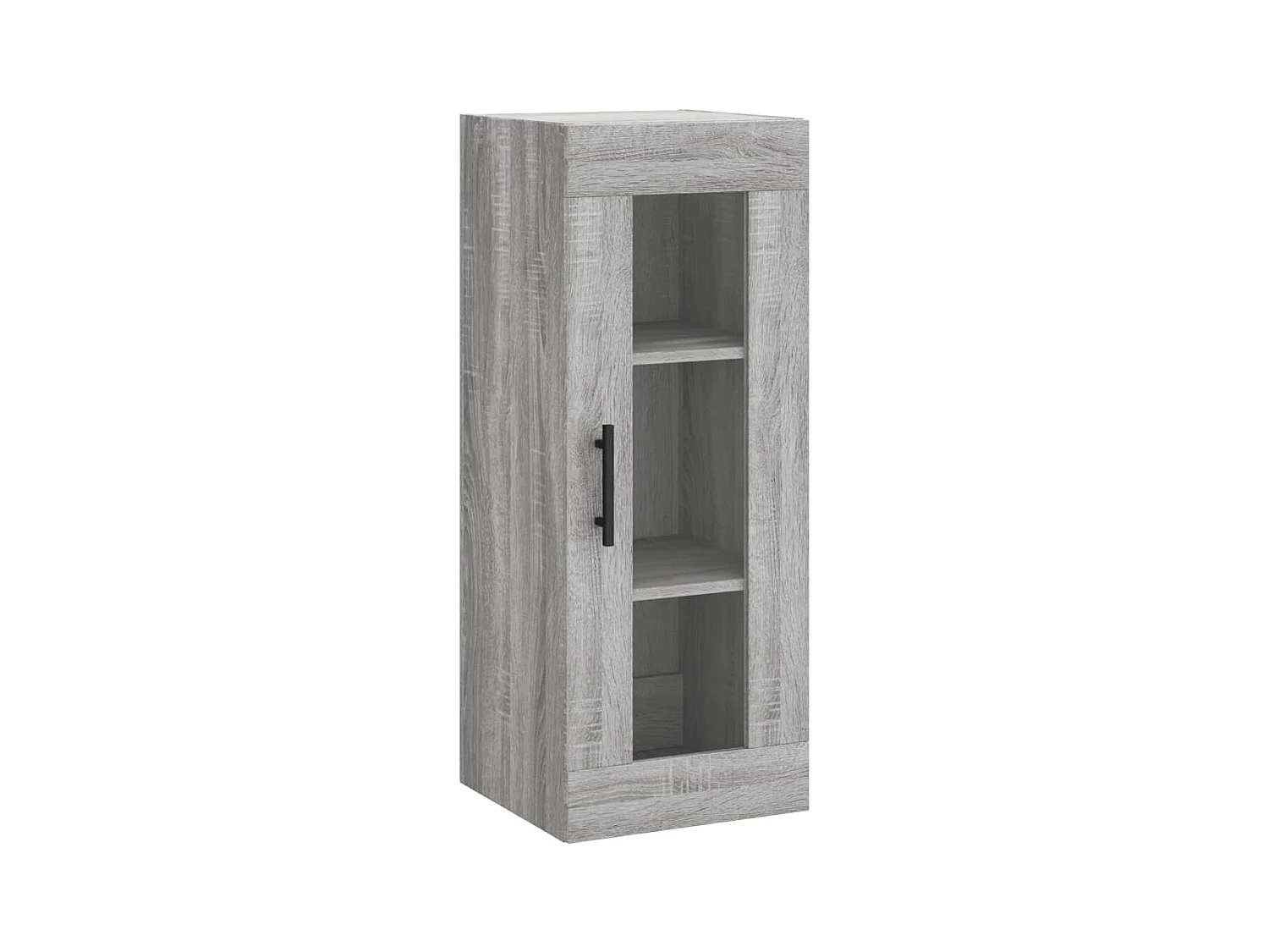 Highboard,Kommode Grau Sonoma 34,5x34x180 cm Holzwerkstoff -gkd823356