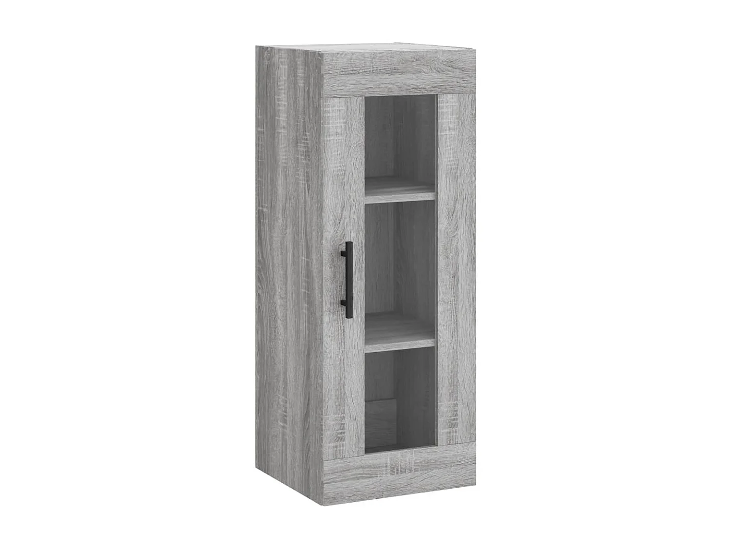 Highboard,Kommode Grau Sonoma 34,5x34x180 cm Holzwerkstoff -gkd962103