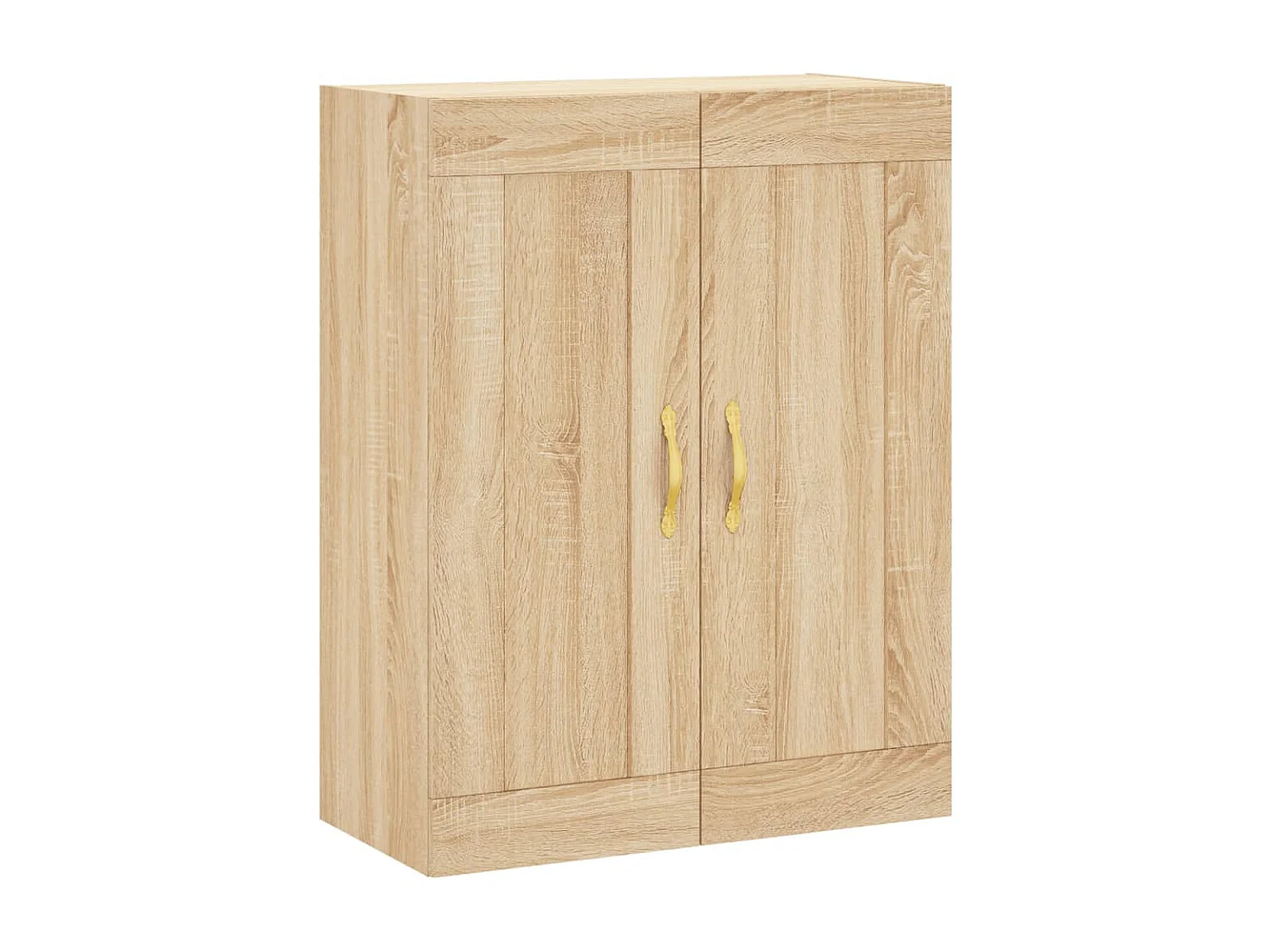 Highboard,Kommode Sonoma-Eiche 69,5x34x180 cm Holzwerkstoff -gkd345922