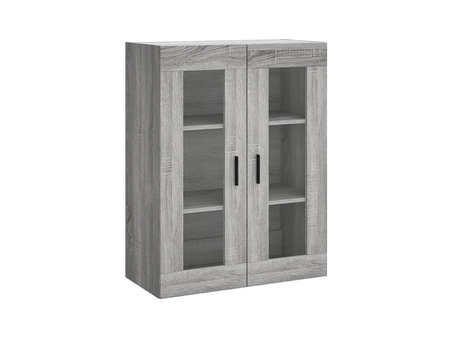 Highboard,Kommode Grau Sonoma 69,5x34x180 cm Holzwerkstoff -gkd10040