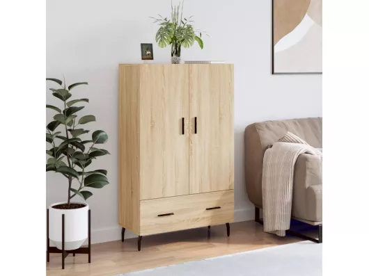 Kauf Unique Highboard,Kommode Sonoma-Eiche 69,5x31x115 cm Holzwerkstoff -gkd268856