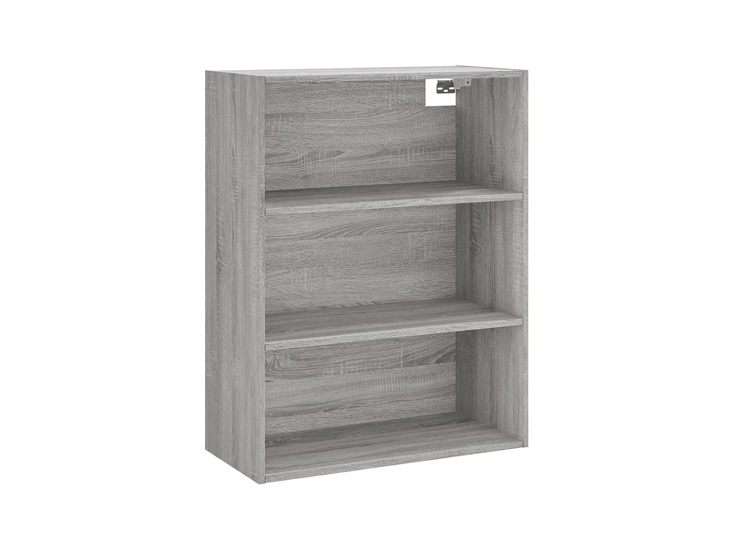 Buffet haut Sonoma gris 69,5x34x180 cm Bois d'ingénierie QWE16232