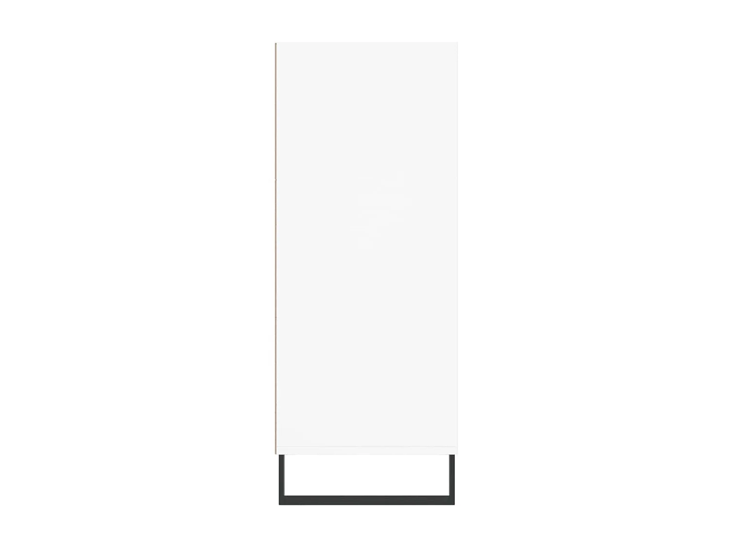 Aparador alto madera de ingeniería blanco 57x35x90 cm ES57722