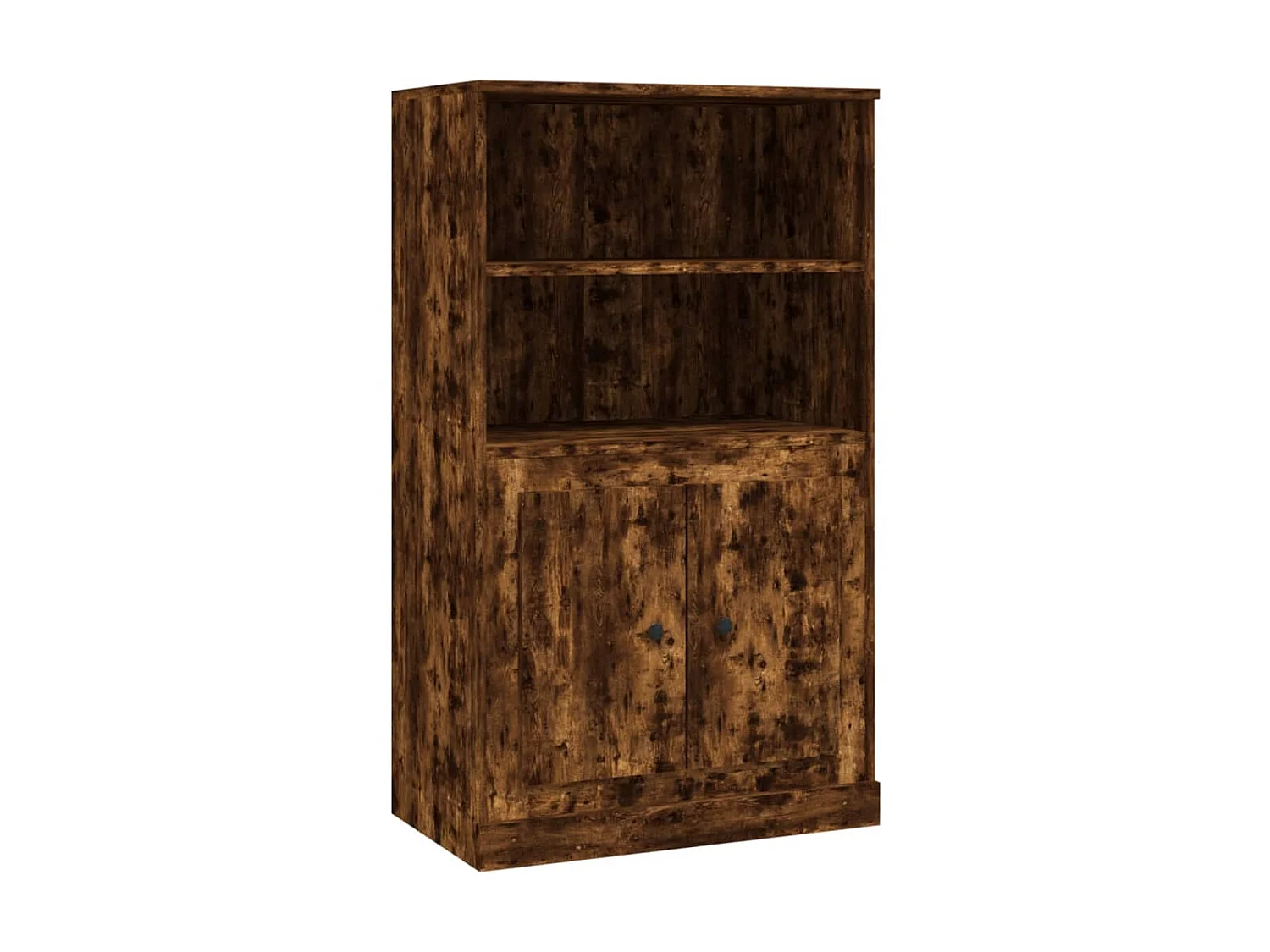 Highboard,Kommode Räuchereiche 60x35,5x103,5 cm Holzwerkstoff -gkd567005