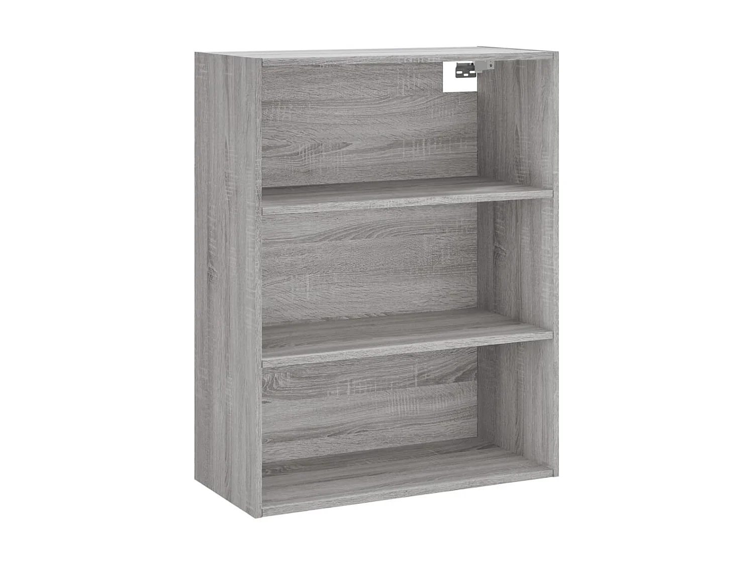 Hoge kast 69,5x34x180 cm bewerkt hout grijs sonoma eikenkleurig NL304625