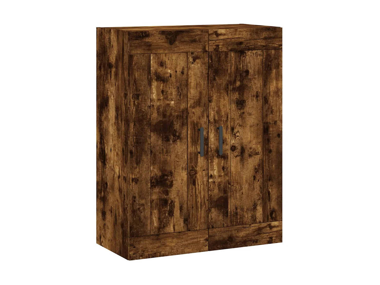 Highboard,Kommode Räuchereiche 69,5x34x180 cm Holzwerkstoff -gkd283640