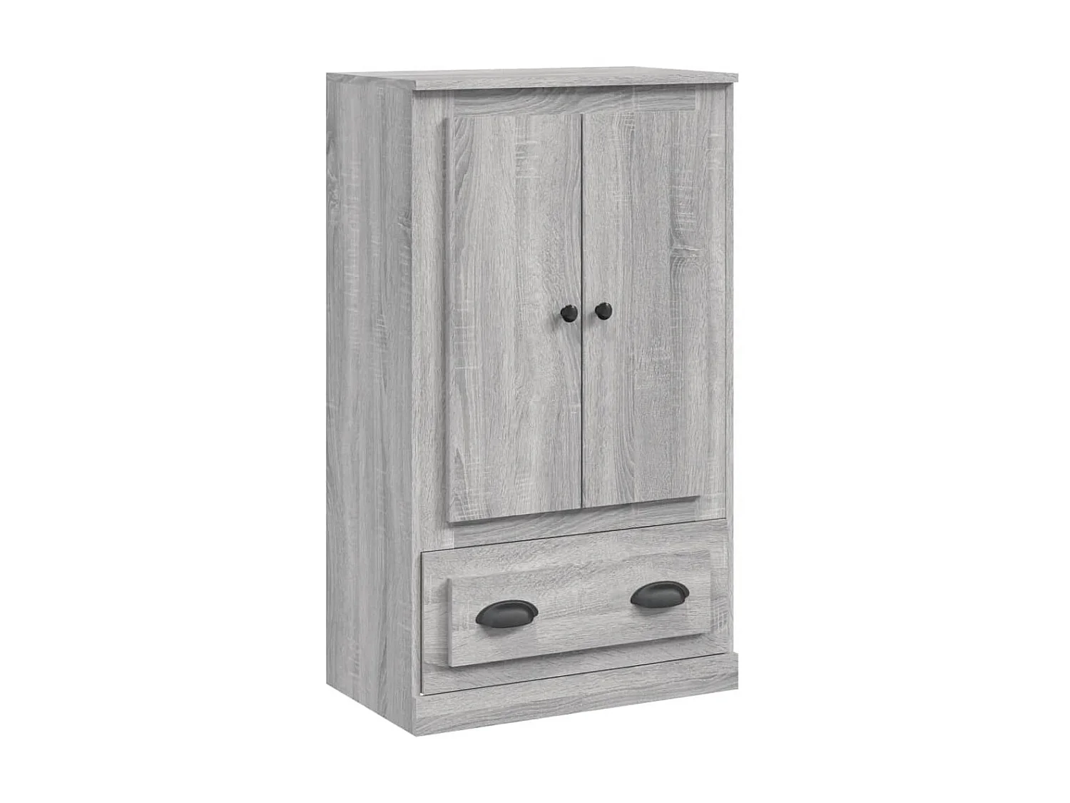 Highboard,Kommode Grau Sonoma 60x35,5x103,5 cm Holzwerkstoff -gkd476215