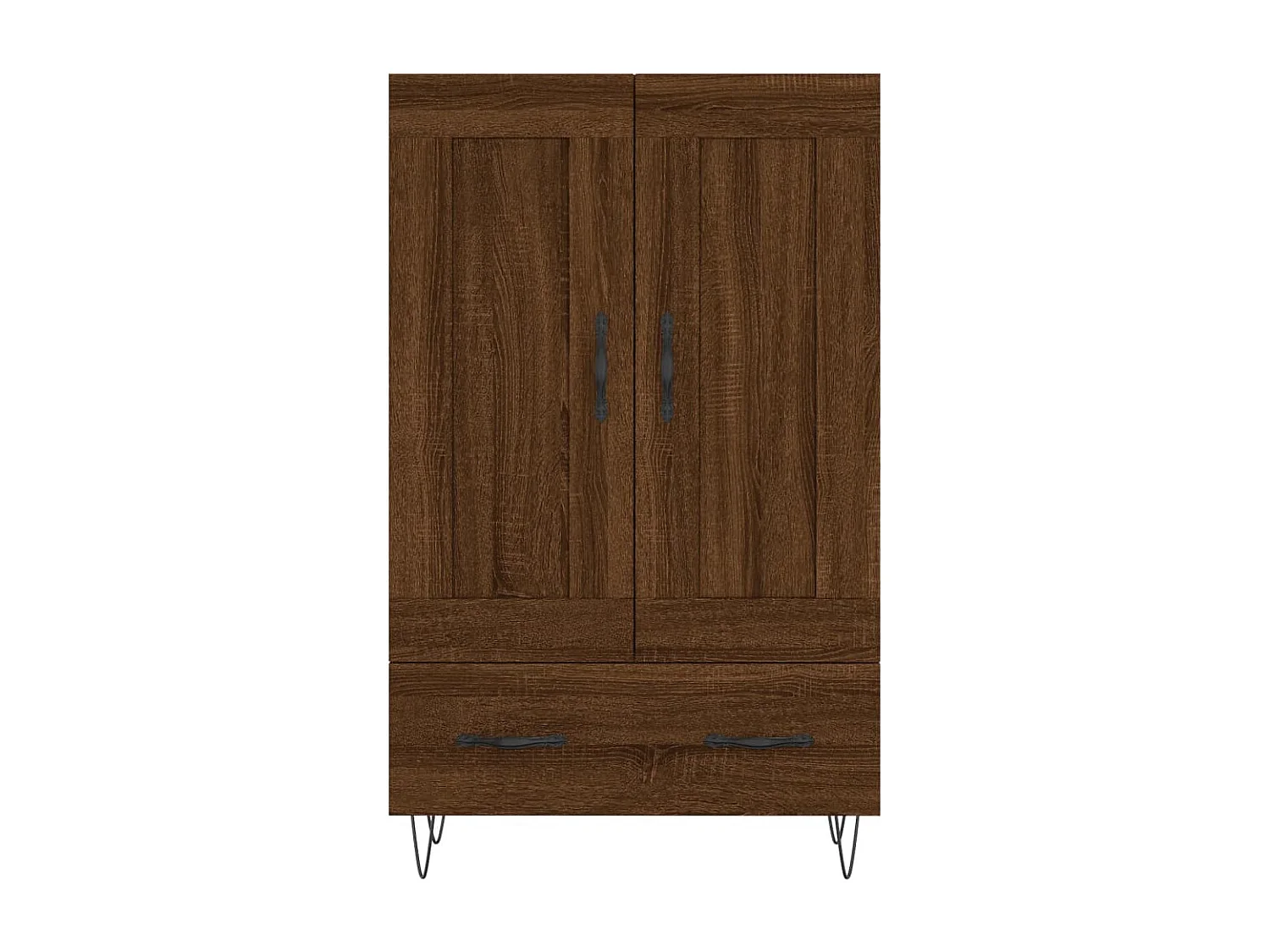 Aparador alto derivados madeira 69,5x31x115 cm carvalho castanho PT911133