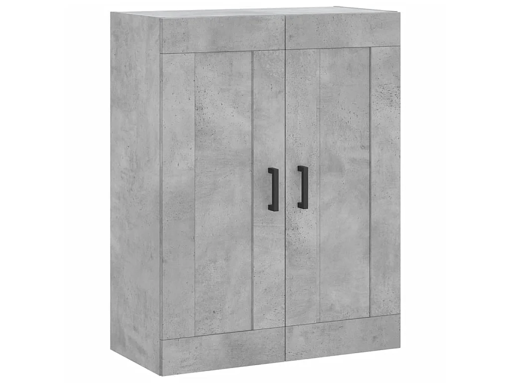 Aparador alto 69,5x34x180 cm derivados de madeira cinza cimento PT219019