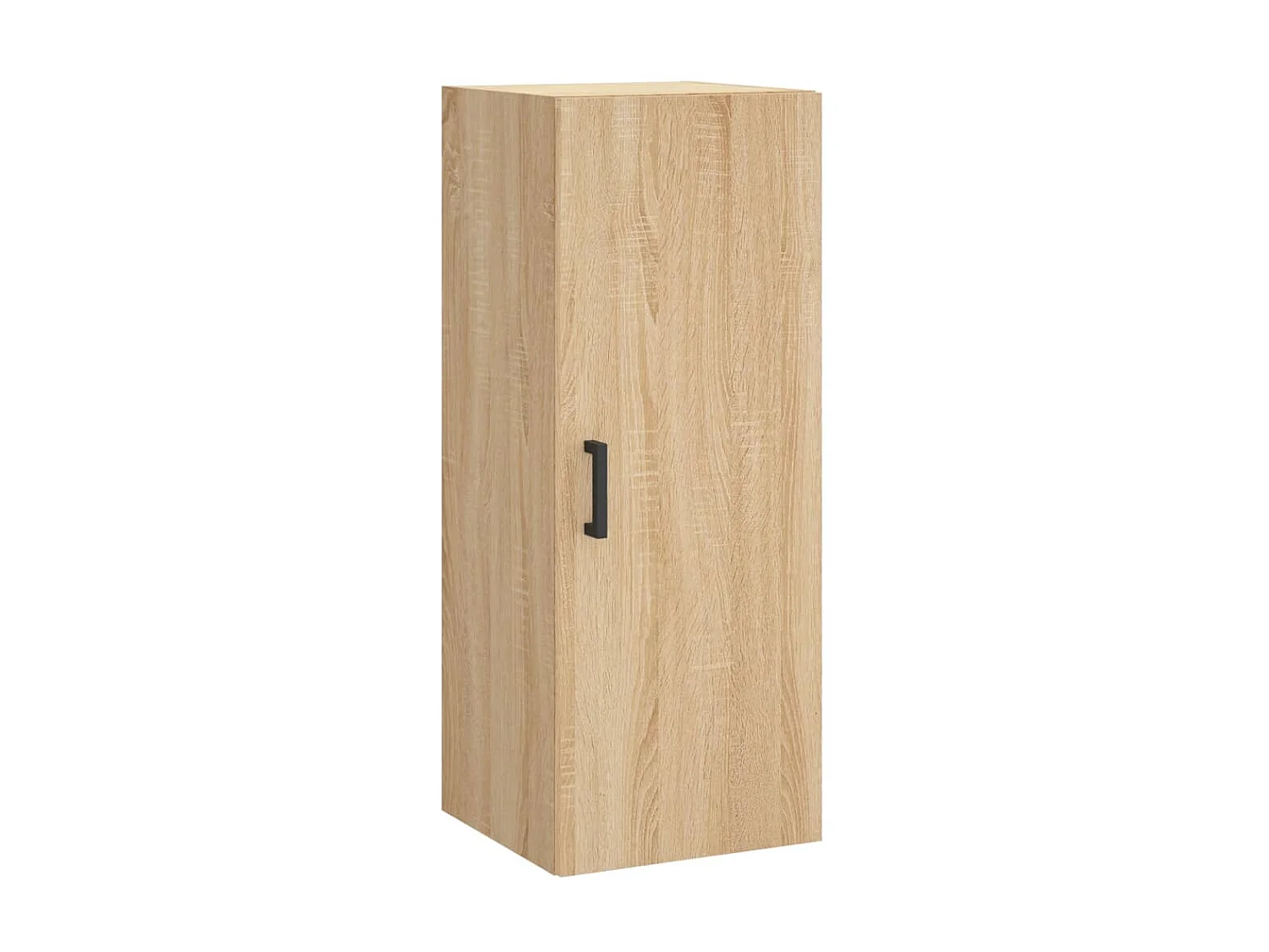 Buffet haut Chêne sonoma 34,5x34x180 cm Bois d'ingénierie QWE90905