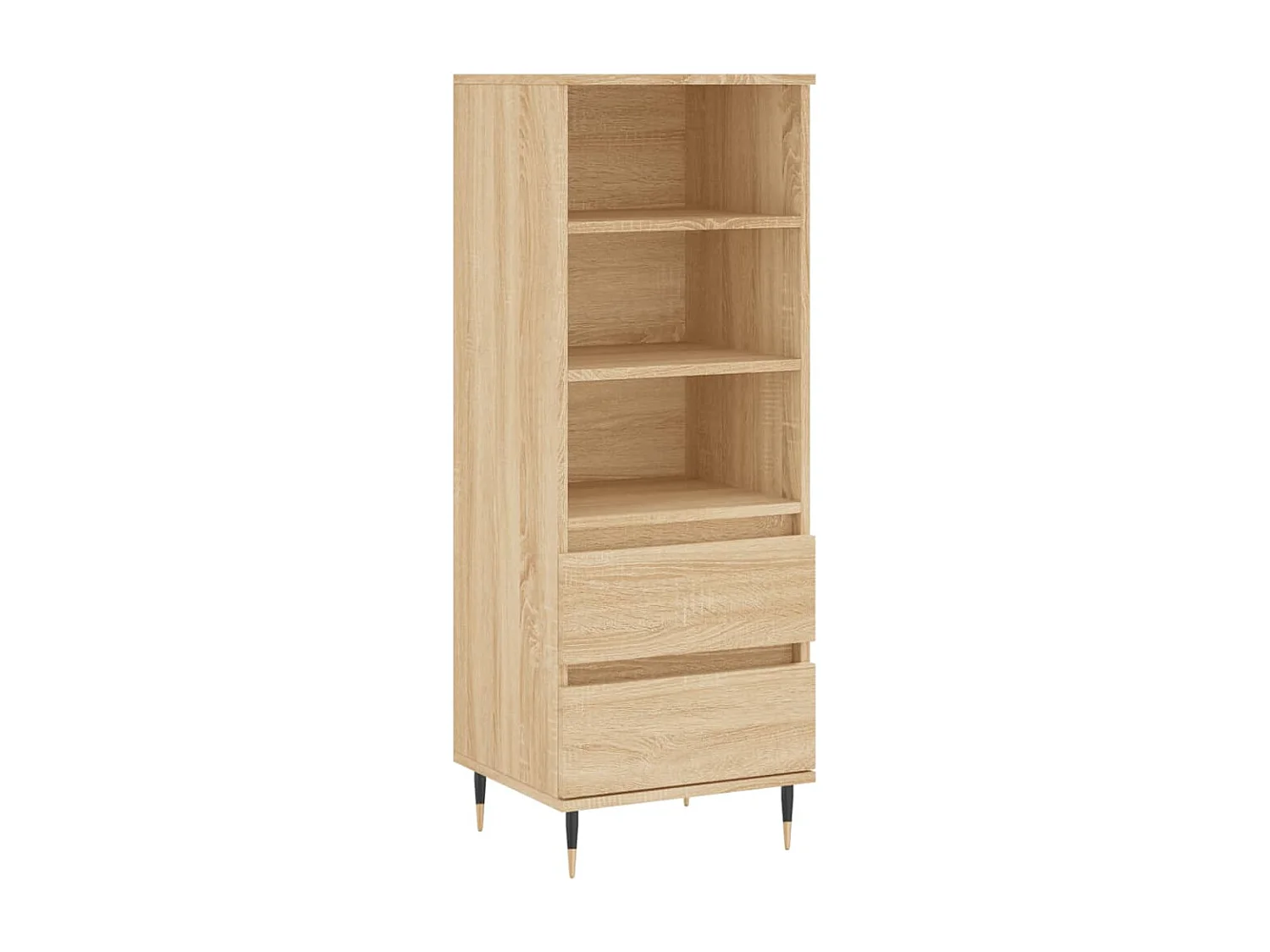 Buffet haut Chêne sonoma 40x36x110 cm Bois d'ingénierie LSF2741