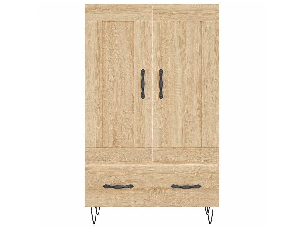 Aparador alto derivados de madeira 69,5x31x115cm carvalho sonoma PT389277