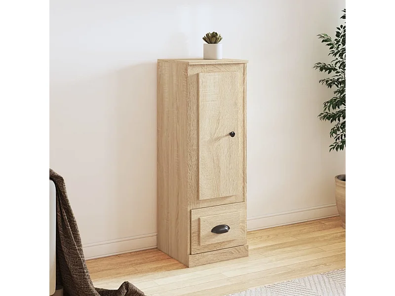 Highboard,Kommode Sonoma-Eiche 36x35,5x103,5 cm Holzwerkstoff -gkd549796