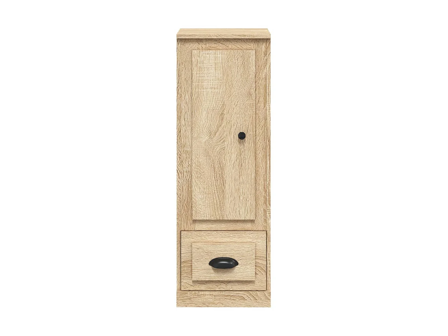 Buffet haut chêne sonoma 36x35,5x103,5 cm bois d'ingénierie EGER64001