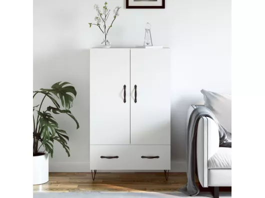 Kauf Unique Highboard,Kommode Weiß 69,5x31x115 cm Holzwerkstoff -gkd630209