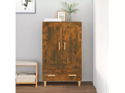 Kauf Unique Highboard,Kommode Räuchereiche 70x31x115 cm Holzwerkstoff -gkd247255