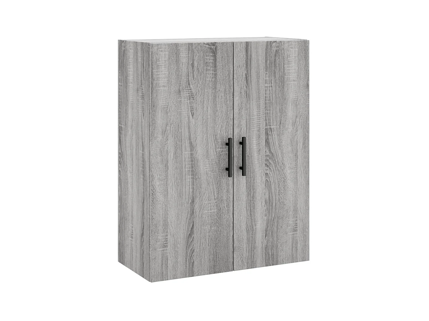Highboard,Kommode Grau Sonoma 69,5x34x180 cm Holzwerkstoff -gkd752439