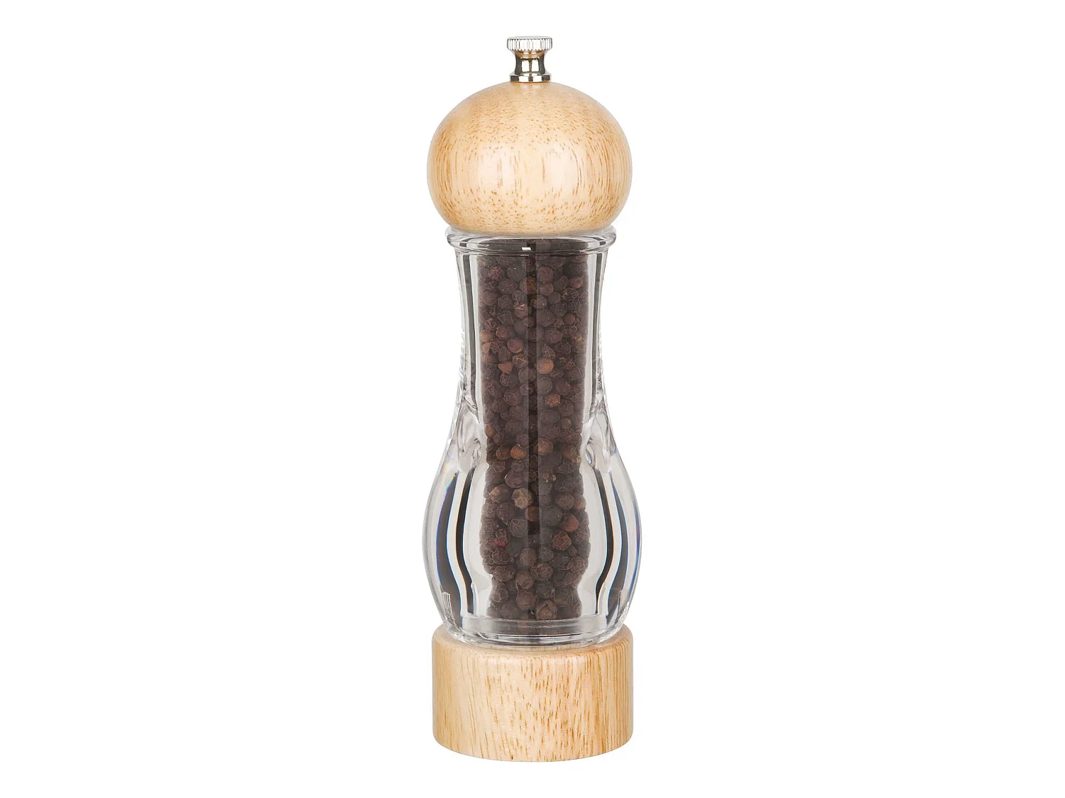 Menastyl - Moulin A Poivre Brio 19cm En Bois D'hevea Naturel