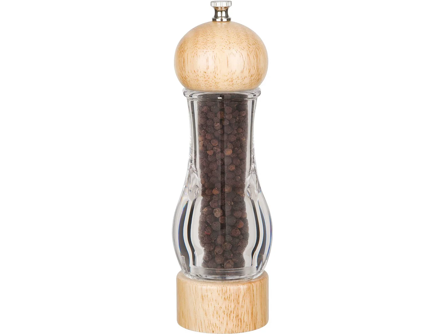 Menastyl - Moulin A Poivre Brio 19cm En Bois D'hevea Naturel