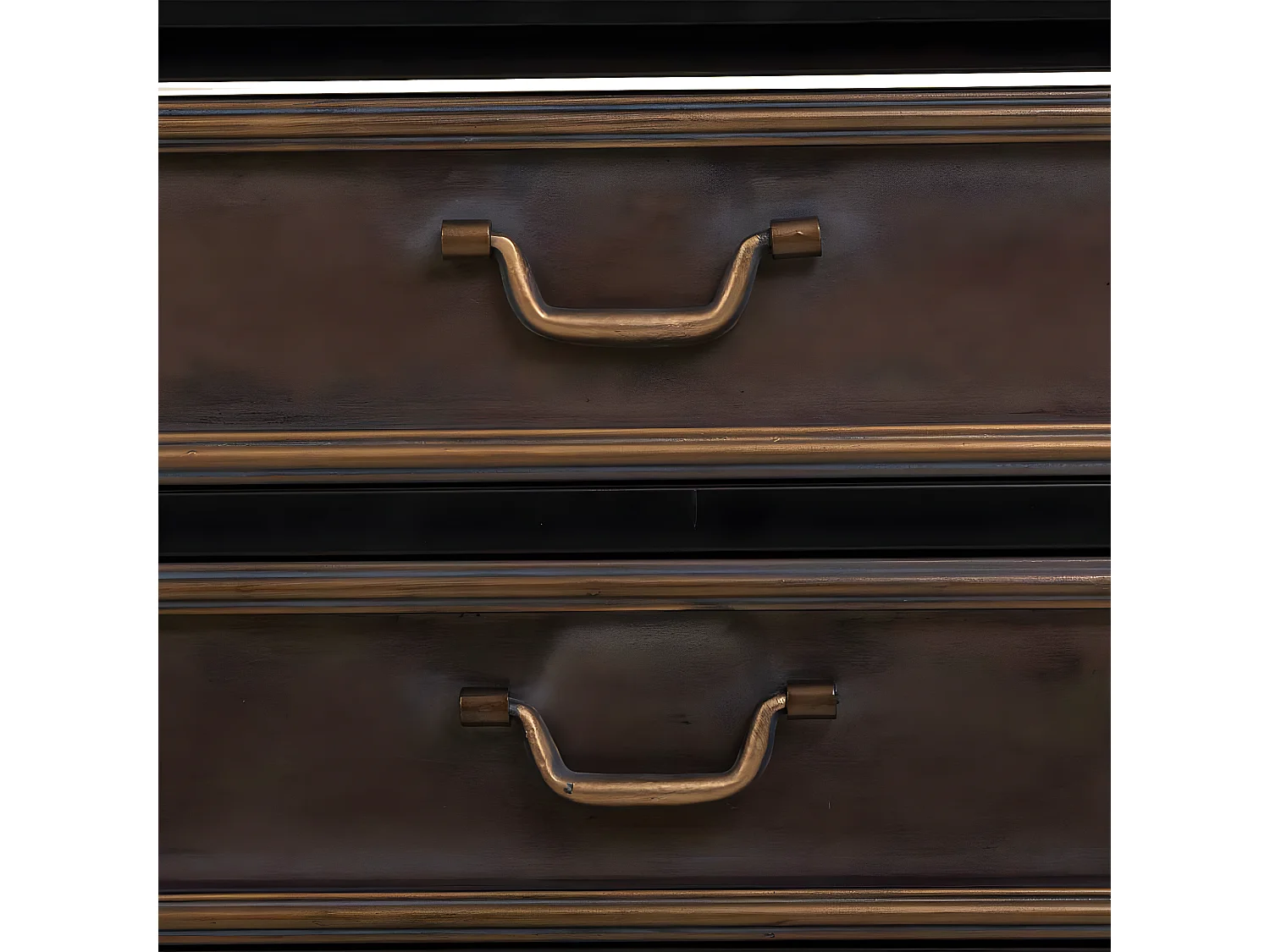 Tête de lit en bois coloris blanc - longueur 156 x hauteur 45 cm