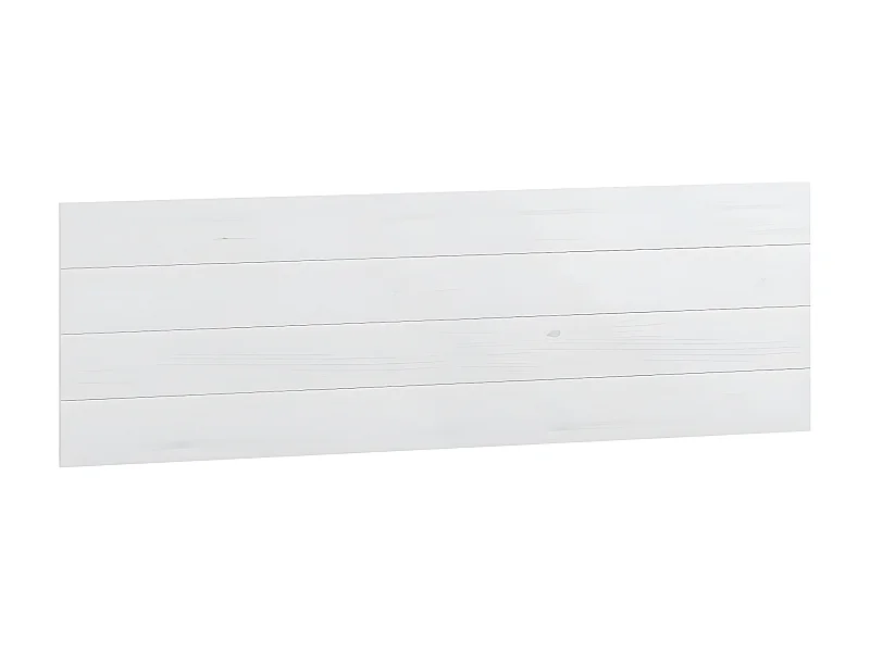 Tête de lit en bois coloris blanc - longueur 156 x hauteur 45 cm