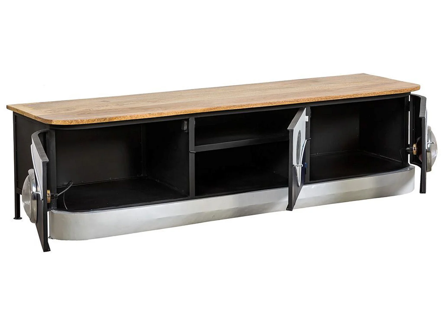 Table de chevet, table de nuit avec 1 tiroir coloris blanc - L. 48 x P. 35 x H. 60 cm