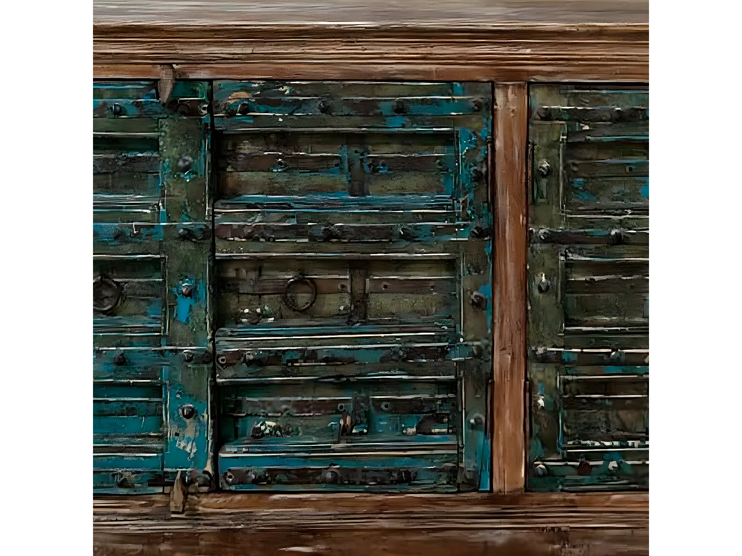 Table de chevet, table de nuit avec 2 tiroirs coloris chêne Cambrian