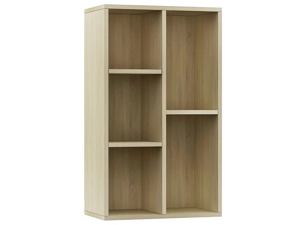 Estante/aparador 50x25x80 cm contraplacado cor carvalho sonoma PT543004