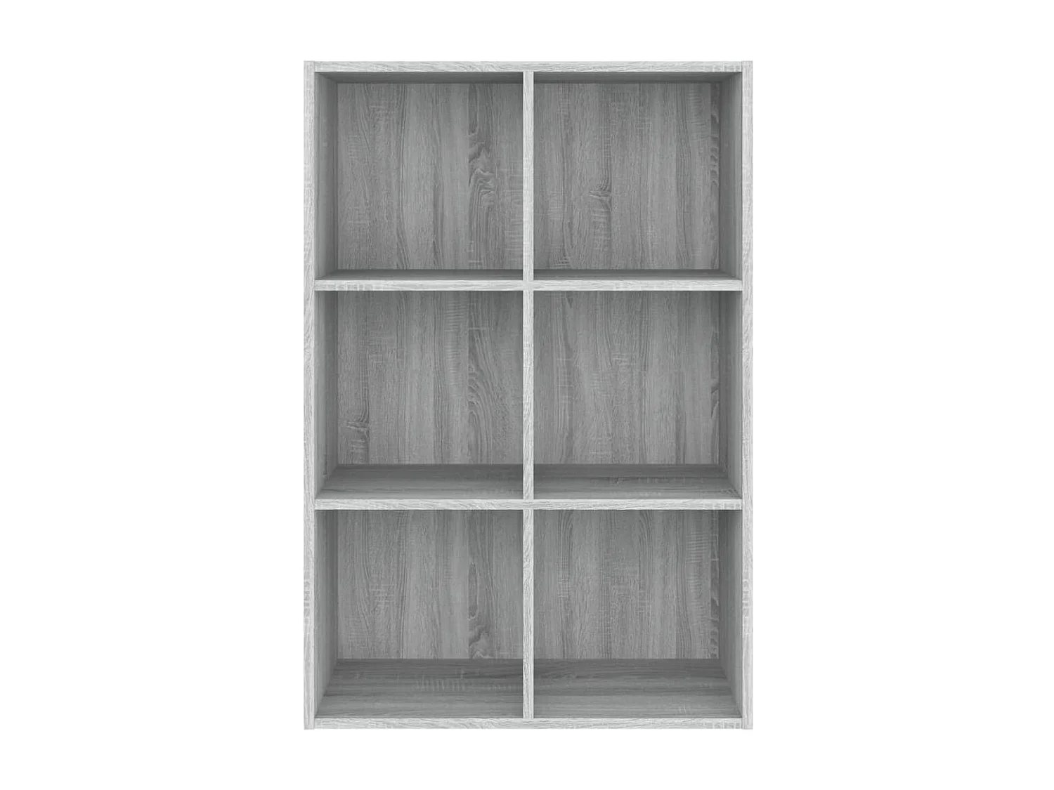 Bibliothèque Sonoma gris 66x30x98 cm Bois d'ingénierie KOO35214