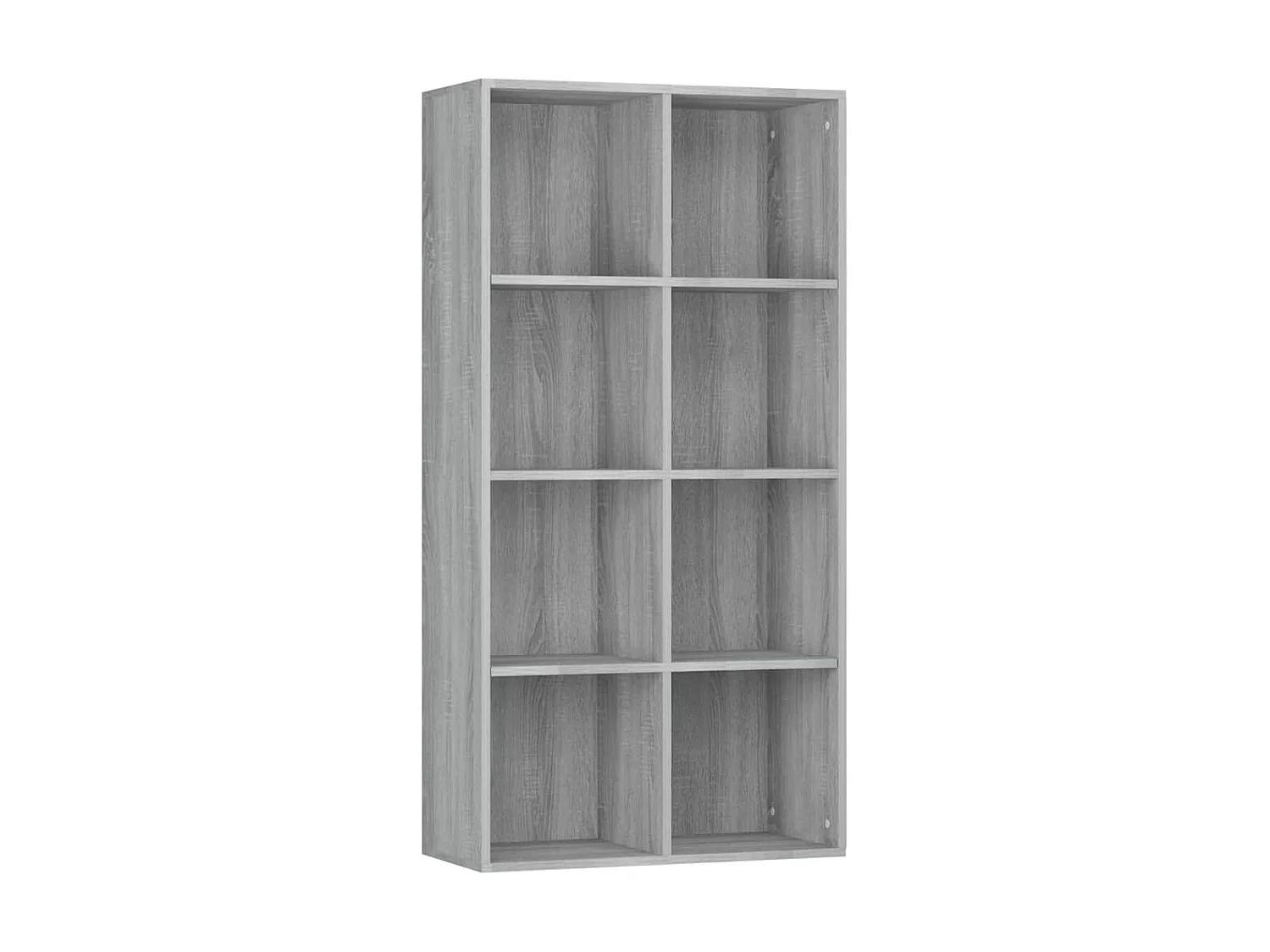 Bibliothèque Sonoma gris 66x30x130 cm Bois d'ingénierie KOO93898