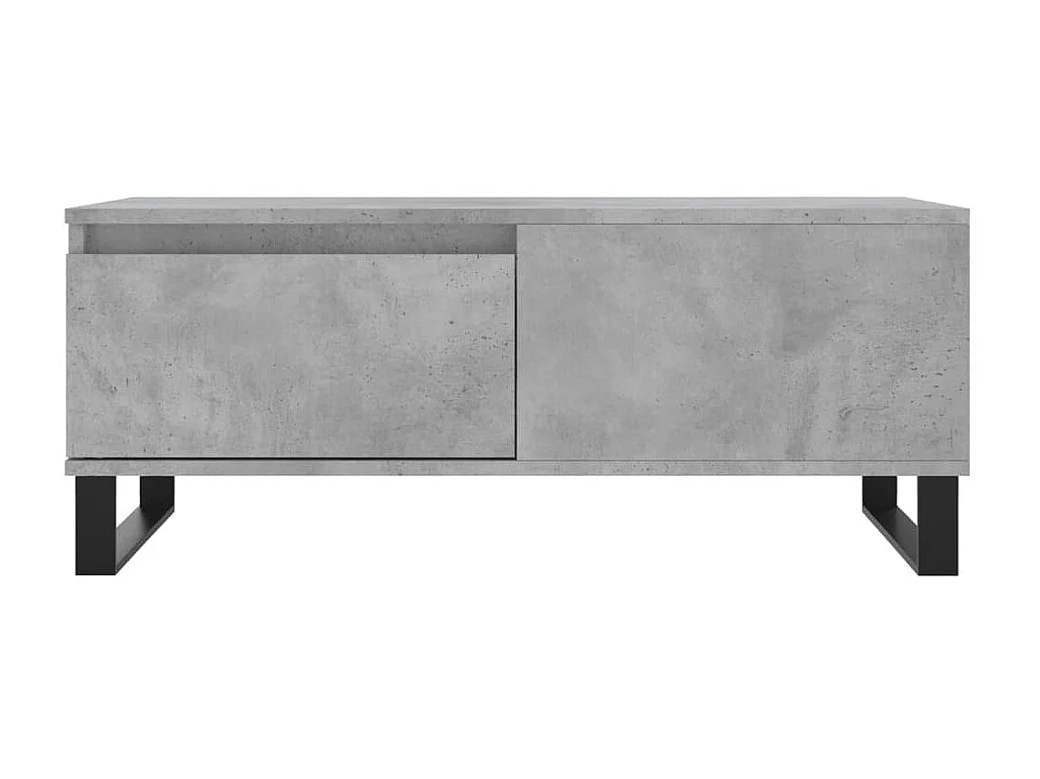 Mesa de centro 90x50x36,5 cm derivados madeira cinzento cimento PT603588