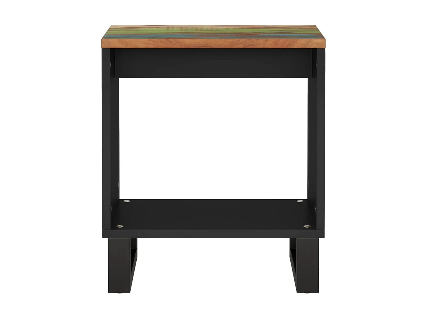 Salontafel 40x31x46 cm massief gerecycled hout en bewerkt hout NL418322